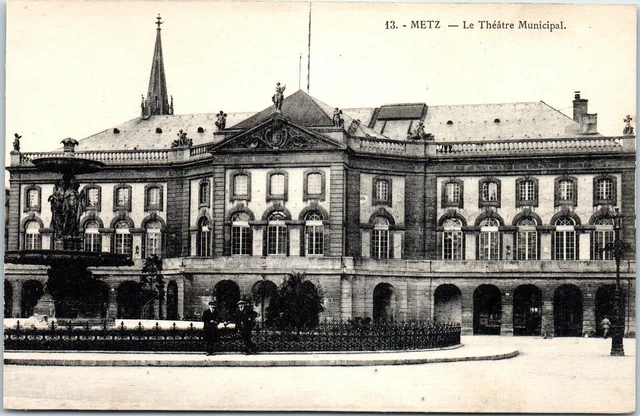 57 METZ - Le theAtre municipal