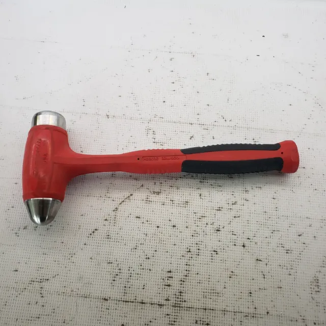 Snap On Tools Red 32oz Ball Peen Soft Grip Dead Blow Hammer HBBD32