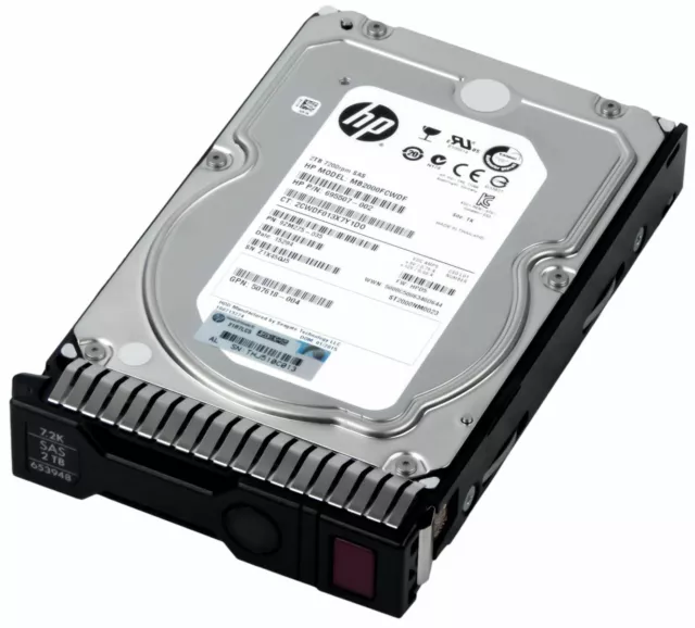 DISQUE DUR HP 2TB 7.2K SAS 3.5