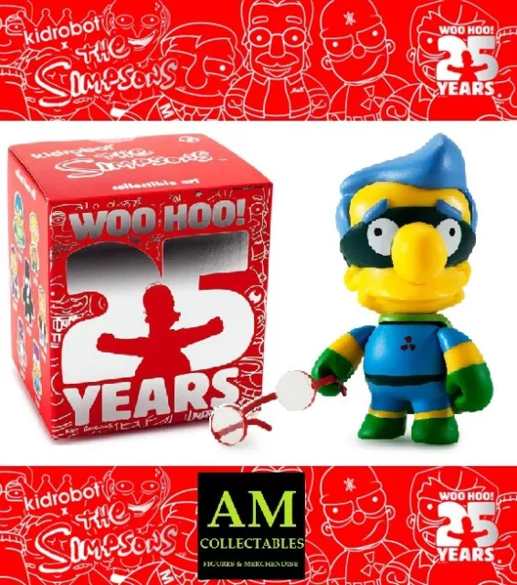 KIDROBOT - THE SIMPSONS 25th ANNIVERSARY MINI SERIES - FALLOUT BOY FIGUR NEU