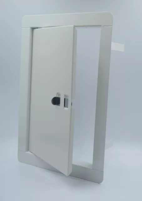 Metal Blanco Acceso Paneles 135mm x 270mm / Acero Pared Revisión Puerta/Aleta