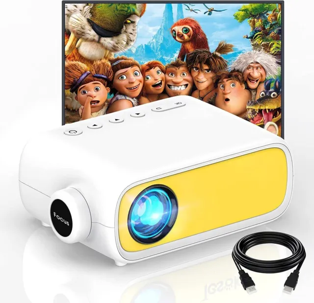 Portable Projector mini Projector for Smart Home 1080P Full HD Mobile Projector