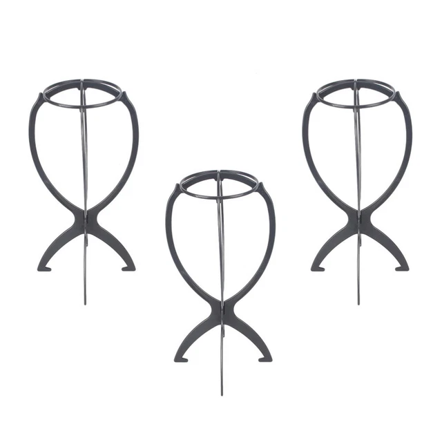 6 piezas Soporte para cabezal de peluca de viaje Soporte para pantalla de peluca