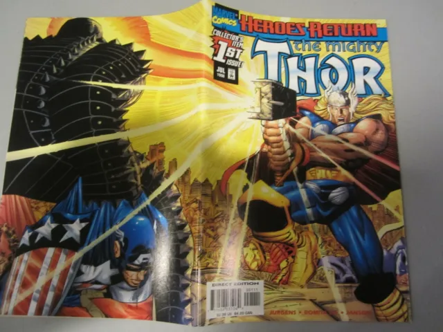 1998 Marvel Comics The Mighty Thor (2nd Series) #1 Heroes Return VF+/NM 2