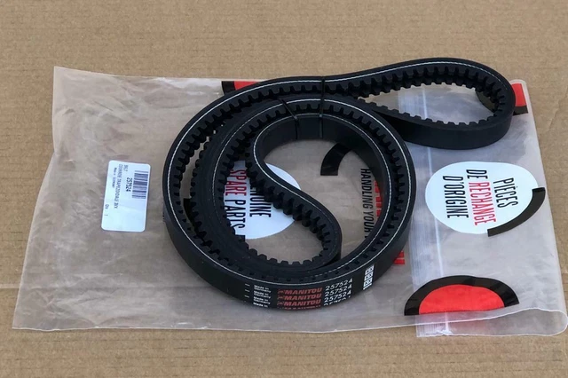 Manitou Courroie trapèze du ventilateur d'origine 257524 télescopique MT 1740