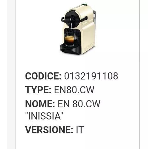 3PEZZI PROMO! EN80 CW GUARNIZIONE ORING 32mm  CAFFE DE LONGHI NESPRESSO INISSIA