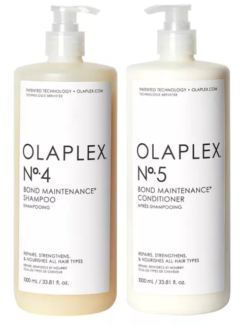 Olaplex No 4 & No 5 Bond Maintenance Shampoo  & Conditioner Duo 1000ml/ 1L