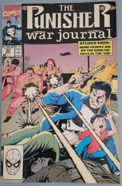 The Punisher War Journal Issue #22 Vol 1  1990 Marvel Comics