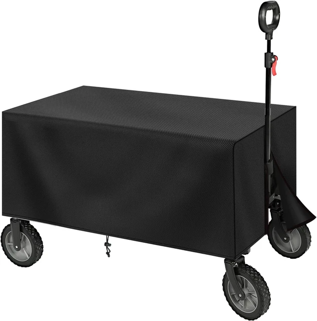 Tonhui Folding Garden Trolley Cover, Festival Trolley Cover, Folding Wagon Cart
