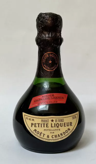 Vintage Moët & Chandon Petite Liqueur Collectable Bottle