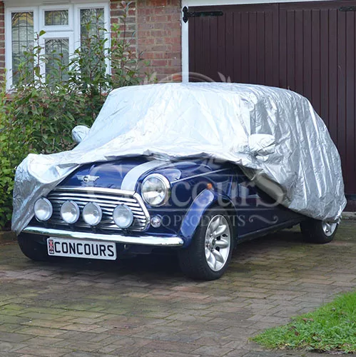 Mini cubierta clásica transpirable para coche para todos los sedanes de los años 1959 a 2000