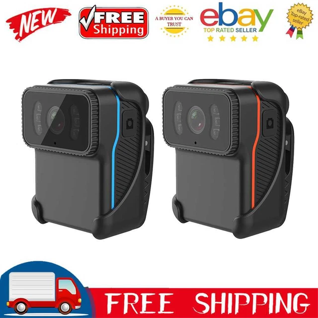 2MP HD Wearable Body Mounted Camera Waterproof WiFi Security Cam Video Recorder