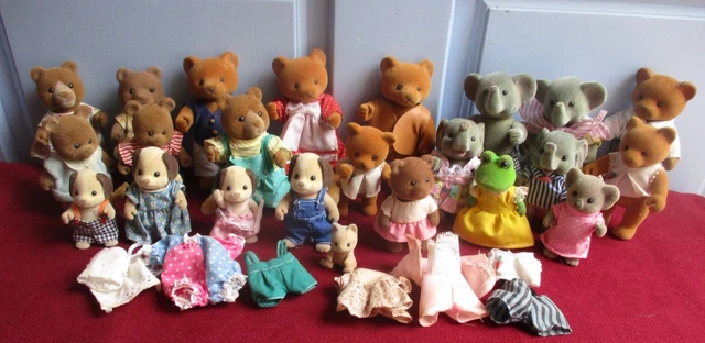 LES PETITS MALINS - FOREST FAMILIES - OURS - SYLVANIANS - BANDAI - ANNEES 80