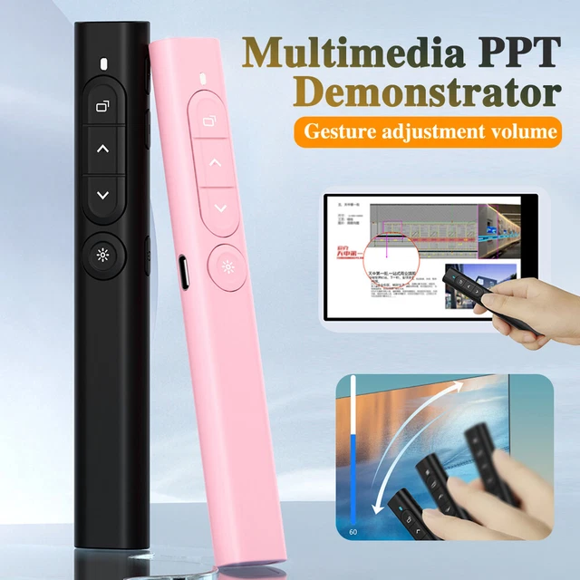 POWER POINT PRESENTATION Remote Wireless LED PPT Presenter Laser ...
