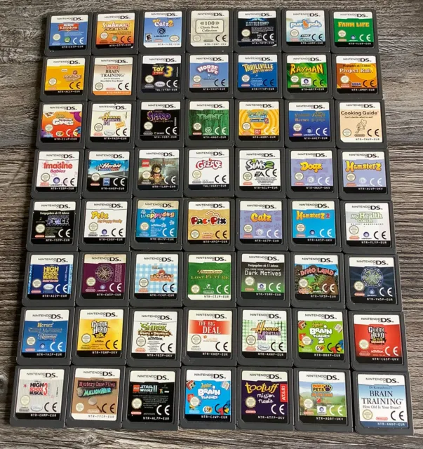 Pre-Owned Nintendo DS game Cartridges - Choose your game - Build your own Bundle