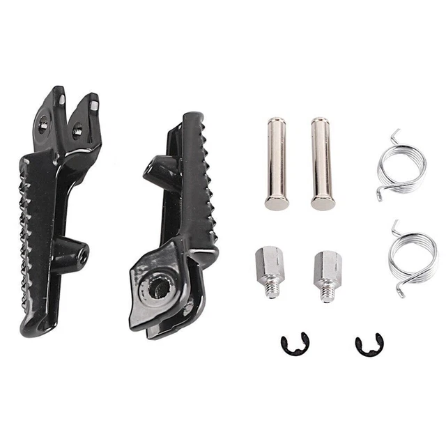 Staffa poggiapiedi anteriori adatta CBR600RR CBR1000RR CB1000RR nero
