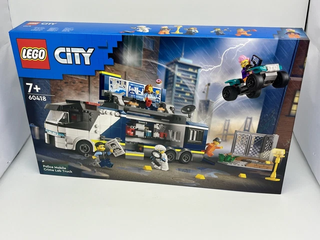 LEGO CITY 60418 : Le laboratoire de police scientifique (bo?�te scell?�e) EUR 39,00 - PicClick FR