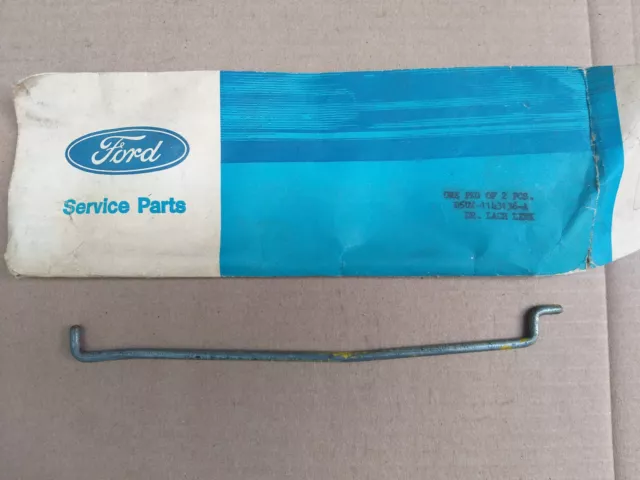 NOS Ford 1975-1991 Ford E100/350 Van Back / Rear Barn Door Lock Latch Rod Link