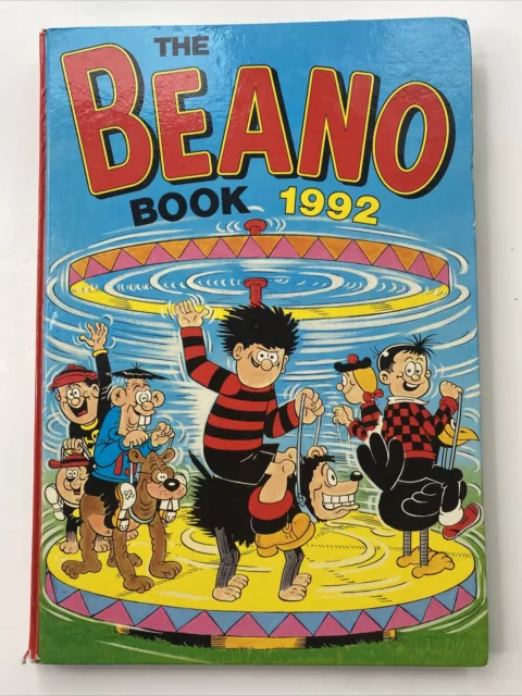 BEANO ANNUAL 1992 - (Vintage Comics / Nostalgic / Retro Gifts)