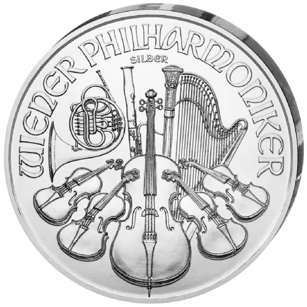 Wiener Philharmoniker Silber 1 oz 999 Silber AG Österreich 2022  Münze Anlage