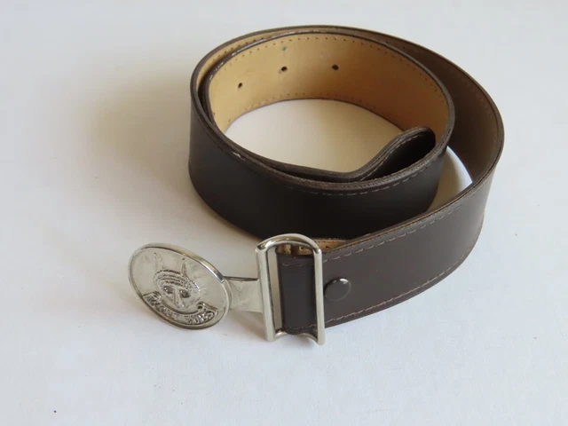 Vintage Scouts Wolf Cubs Belt & Buckle - Size 24-26
