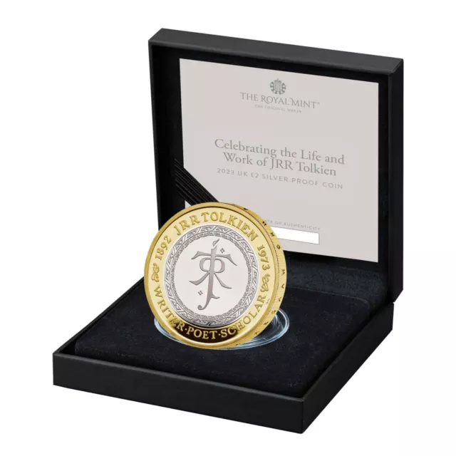 Royal Mint - 2023 - JRR TOLKIEN Silver Proof £2 Coin - Lord of the Rings