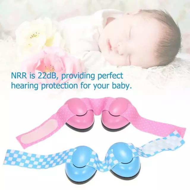 Neu Baby Anti Lärm Ohrenschützer Kind 0-2 Jahre Gehörschutz Kapselgehörschütz