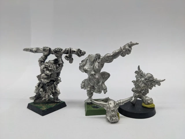 WARHAMMER SHAMAN ORC pro painted oop rare metal old citadel games workshop EUR 20,00 - FR