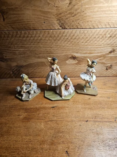 Christine Haworth Leonardo Collection Ballerina Figurines X 3