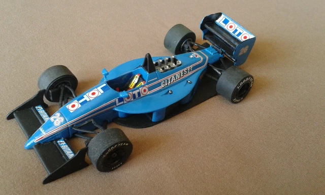 Ligier JS31 25 F1 1988 René Arnoux Spark S3968 - Miniatures Autos Motos