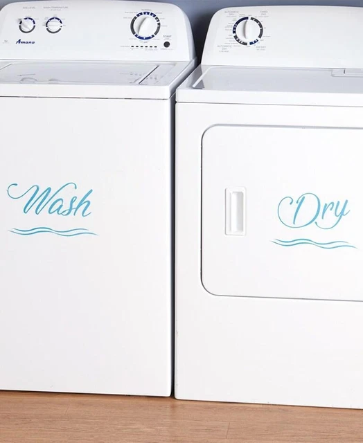 Coastal Seashell Decals Laundry Storage Room Home Decorative Collection