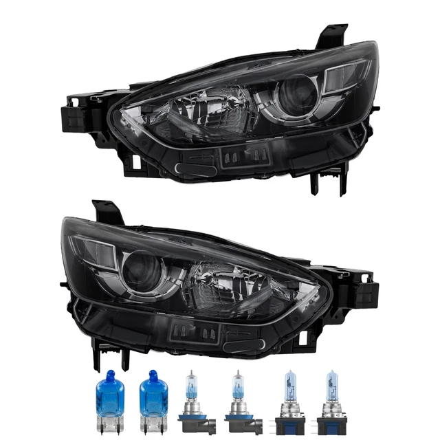 Phares Feux Phares 1 Paire pour A5 S5 RS5 2008 2009 2010 2011 2012 Couvercle Lentille Phare Avant Couvre-phares Coque Remplacement Convient Aux Hottes Lampe Abat-Jour