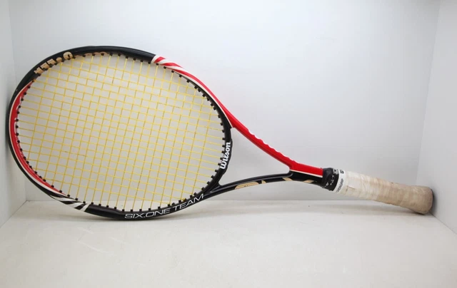 Raquette De Tennis Wilson Six One Comp - Taille De Grip 4 1/4 (L2) - Bon état