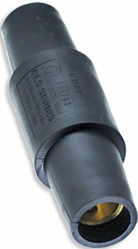 CDFF-A CLS Cam Type, Series 16, 400 Amp F to F Coupler (F-F) - Black (A)