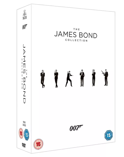 James Bond Bond 50 Celebrating Five Decades of 007 DVD Box Set inc Spectre space