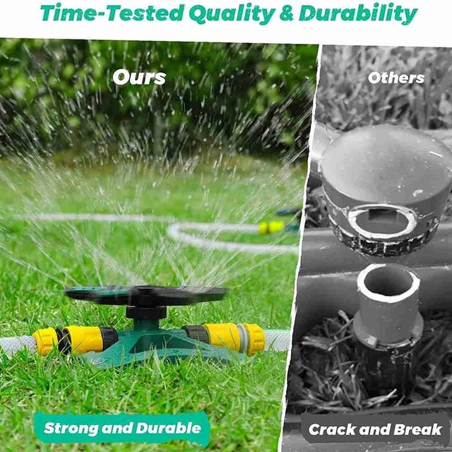 automatique Arroseurs de jardin Irrigation Tuyau Pelouse Arrosage Vaporisateur 8