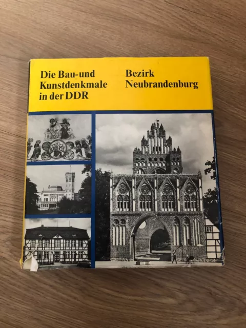 Architektur: Bezirk Neubrandenburg. Die Bau-und Kunstdenkmale in der DDR