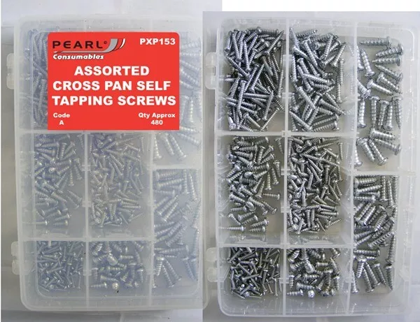 Cross Pan Self Tap Screw Mix X480 PXP153 Pearl Genuine Top Quality Product New