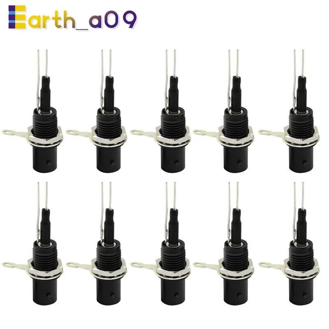 50KY Safety BNC Female Jack Insulated Connector Adapter Instrument Panel