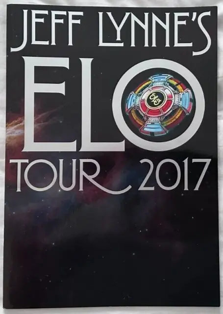 Jeff Lynne's ELO 2017 Tour Concert Programme