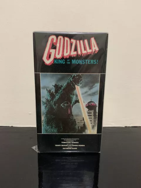 Original Godzilla, King of the Monsters VHS Vestron 1983