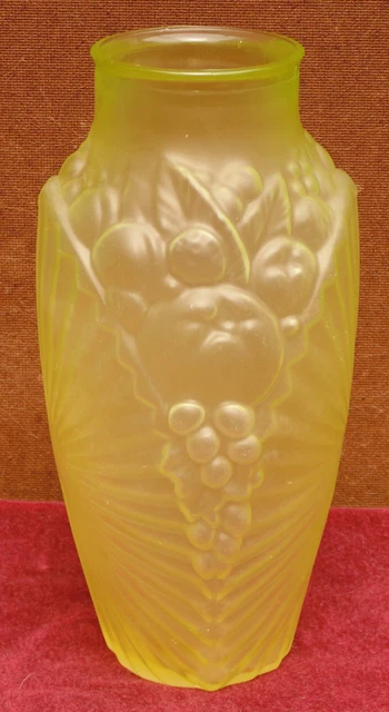Lot De 3 Verres Baccarat Arabesque Uranium Vert - Années 1800, Excellent état