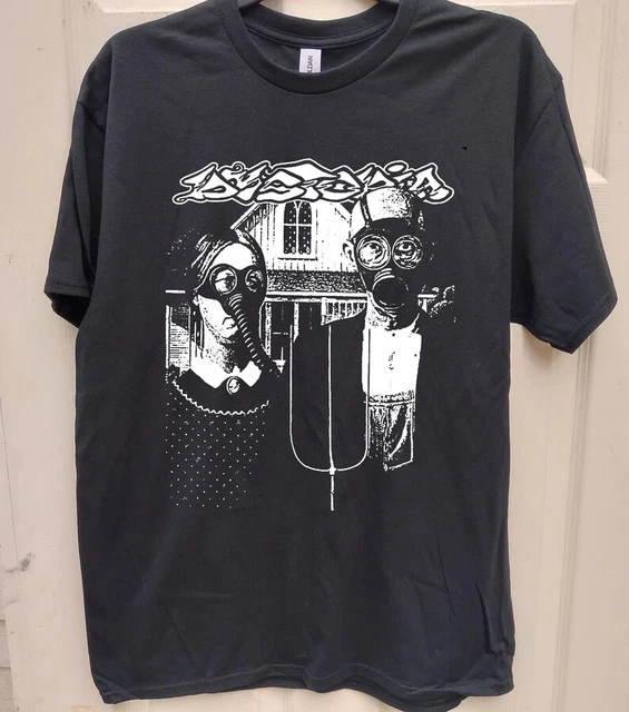 DYSTOPIA SHIRT - Hardcore punk Crust Doom Life is abuse AN18610