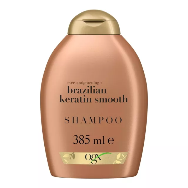 OGX Brazilian Keratin Smooth Conditioner 385 ml glättende Haarspülung Avocadoöl