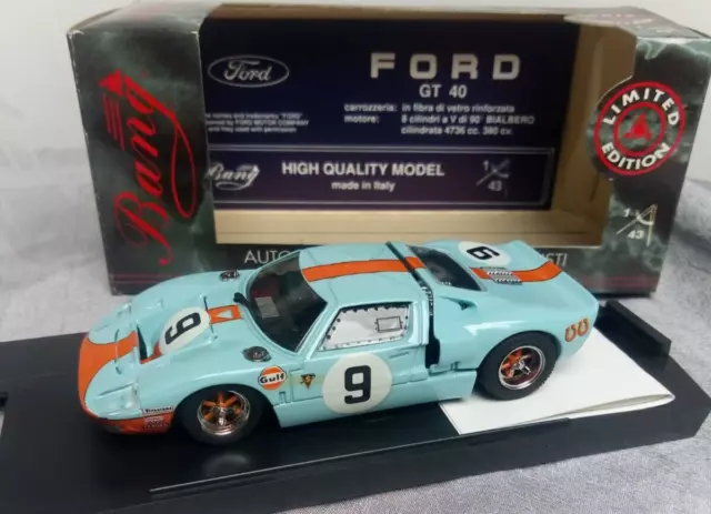 Ford GT 40, Le Mans 68, Limited Edition, Bang Modell