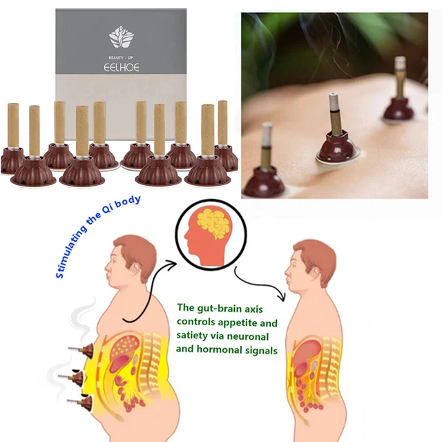 10 pz meridiani draga colonna dimagrante brucia grassi moxa stick forniture sottili