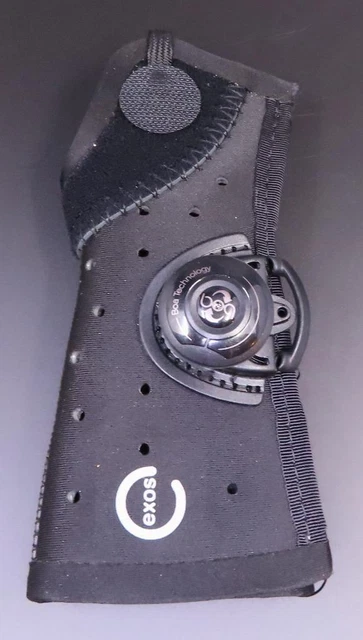 DJO Exos Brazo Corto Fractura Pulgar Abierto Talla XXXS Pediátrico Negro
