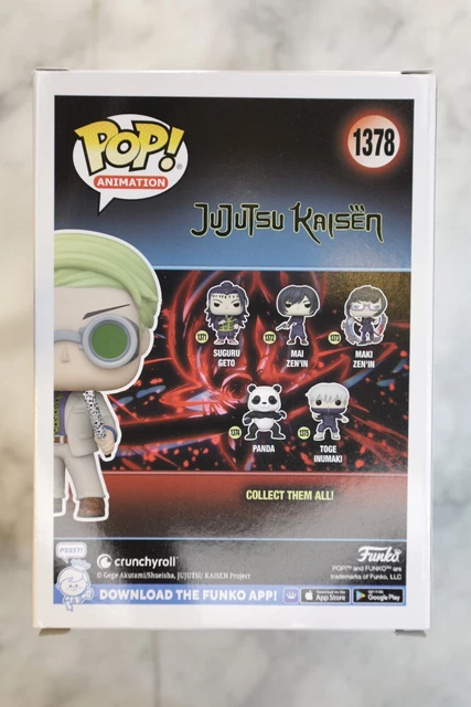 Funko Pop! Jujutsu Kaisen Kento Nanami #1378 Exclusive With Box Protector Case