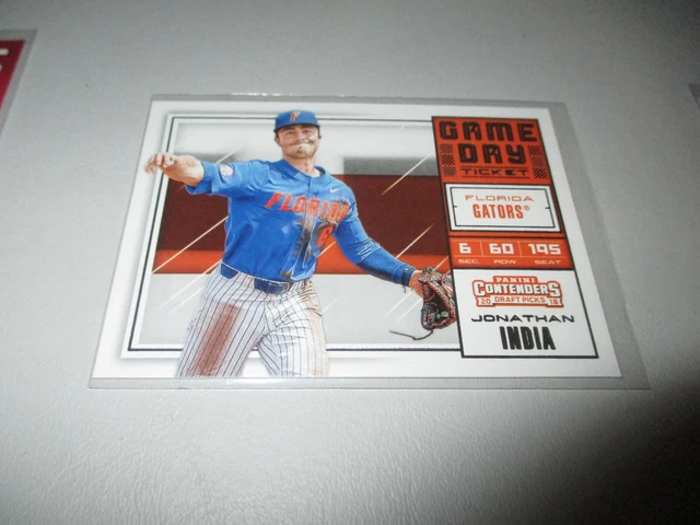 Jonathan India 2018 Panini Contenders Draft Picks Game Day #20