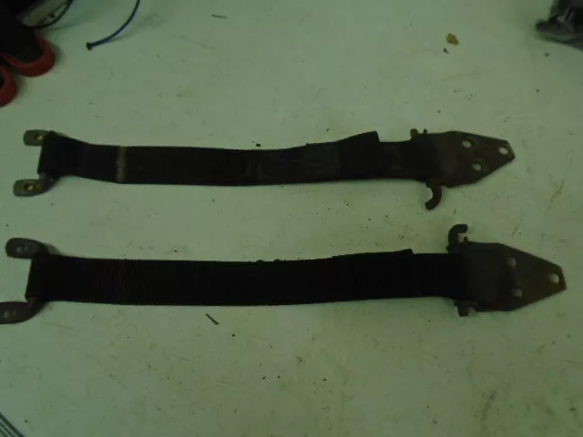 73-91 square body suburban Rear Barn door limiting straps SET#A